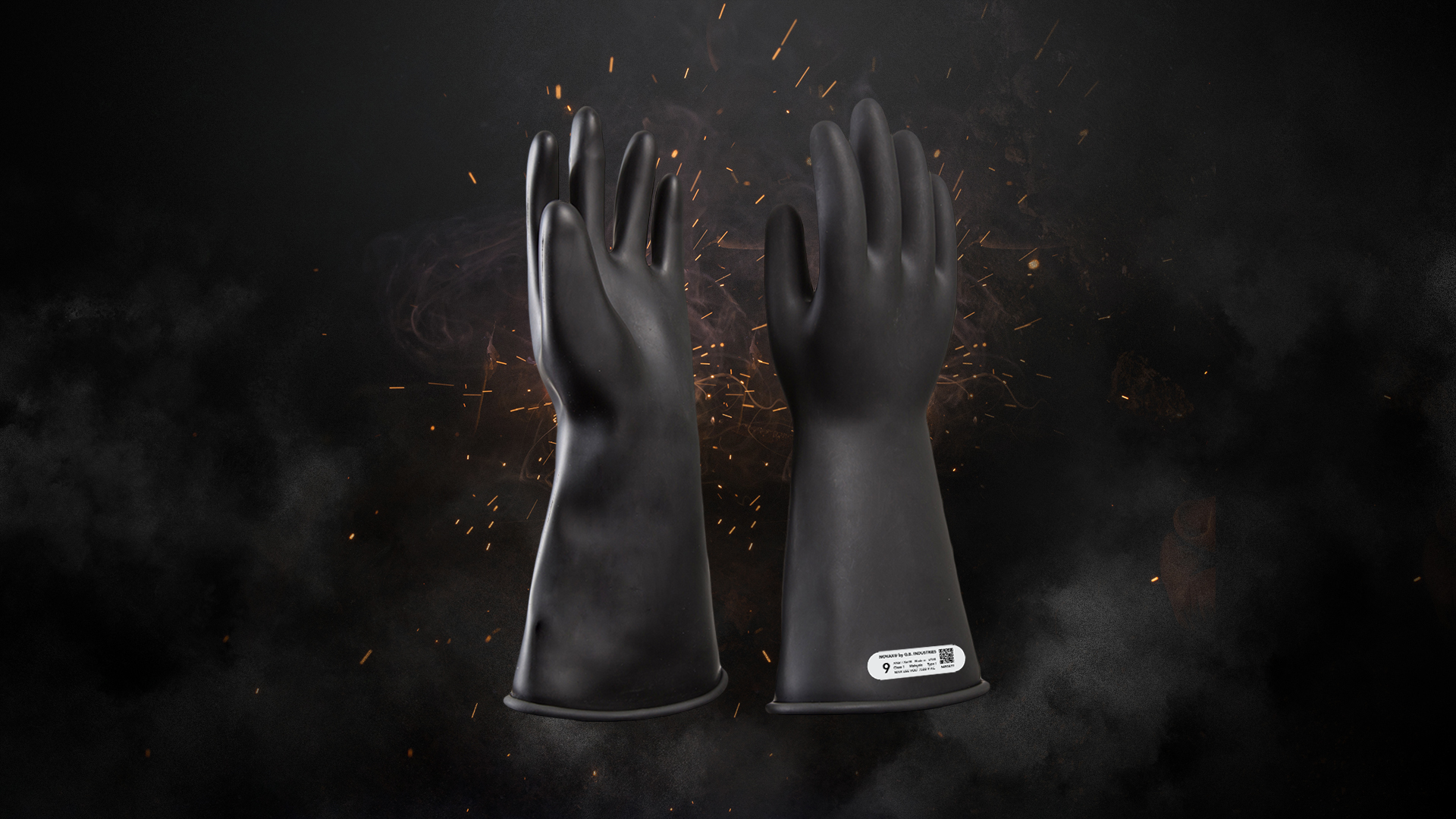 NOVAX Class 1 Gloves Black 2