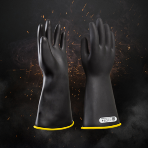Class 1 Gloves Black over Yellow