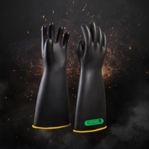 Class 3 Gloves Black and Yellow