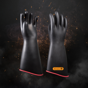 Class 4 gloves NOVAX Black over Red