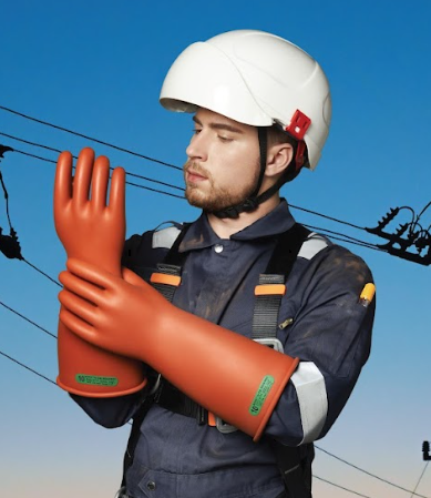 Electrical Rubber Gloves