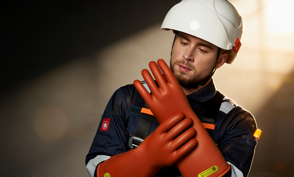 high voltage glove class 2 novax